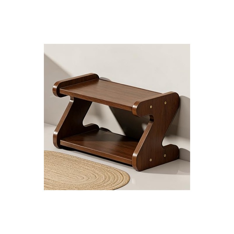 2-Tier Cup Holder Kitchen Shelf Coffee Cup Holder for Worktop