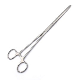 10" Straight HEMOSTAT CLAMP Stainless Steel Forceps