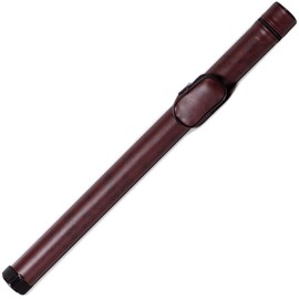 OKKO Billiard Pool Cue Hard Round Case 1x1 (Burgundy)