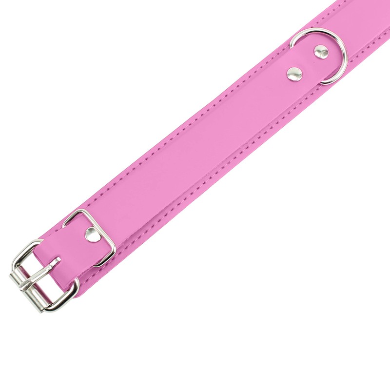 Ava V Collar Lambskin Latigo Leather Handcrafted Leather Collar (Large,