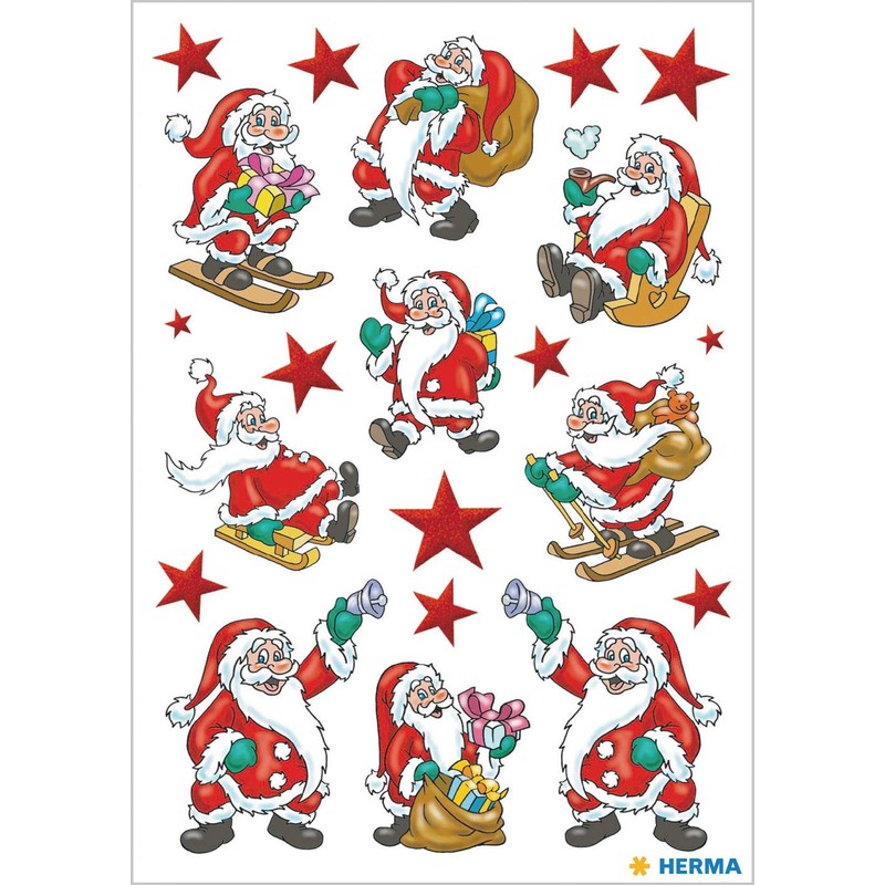 Herma Christmas Stickers / Window Pictures / Gift Tags /