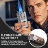 MEIRUBY 5-in-1 Butane Torch Lighter, Refillable Jet Flame Cigar Lighter