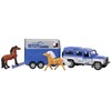 Breyer Horses Farms Land Rover and Tag-a-Long Trailer and Playset