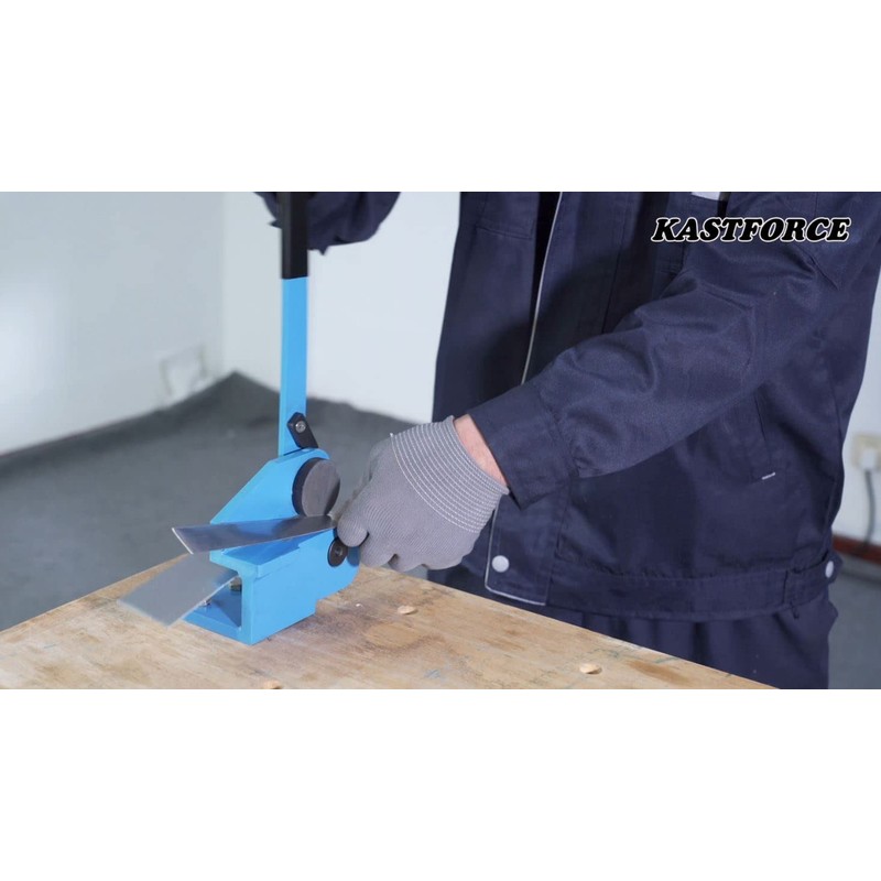 KASTFORCE KF5014 Sheet Metal Shear Throatless Rotary Hand Shear 16Ga