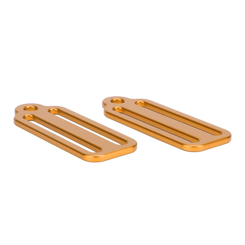 Scubas Diving Slide Fixing Buckle Stoppers Aluminium Alloy Lightweight Weight