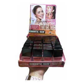 Rubor Líquido Indeleble Frasco Vidrio Mayoreo 24 Pz