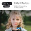 VIOFO 4K UHD Webcam, Ultra Webcam with Microphone speaker, Computer