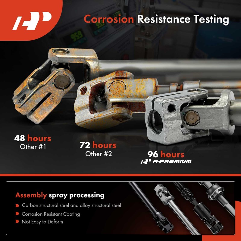 A-Premium Lower Intermediate Steering Shaft Steering Column Shaft Compatible with