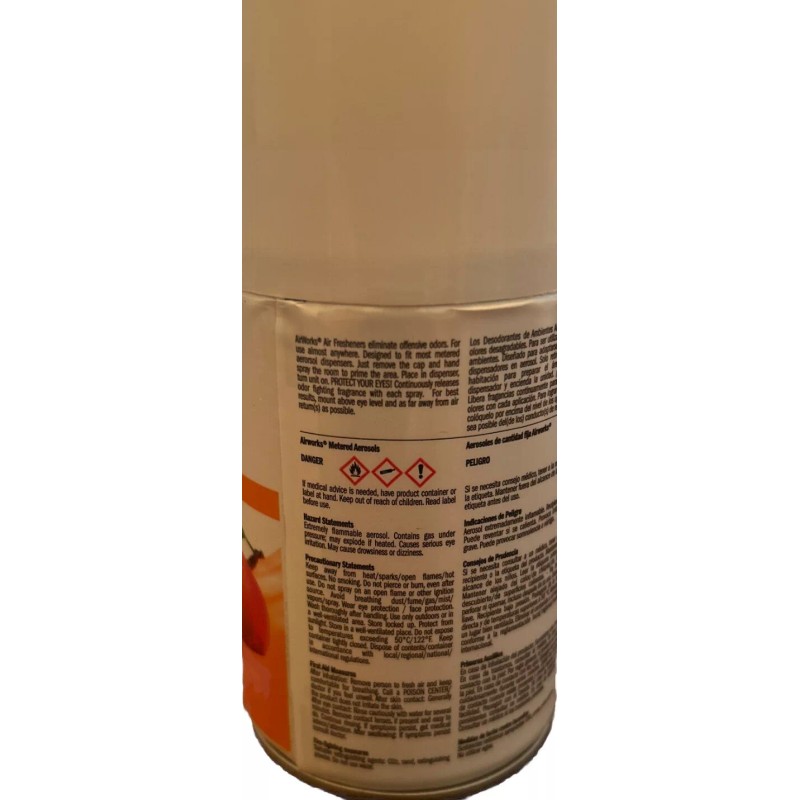 AIR WORKS (2) AirWorks Air Freshener Metered Aerosol Molecule Odor