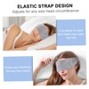 IWOWHERO Blackout Eye Mask Soft Shade Cover for Sleep Travel