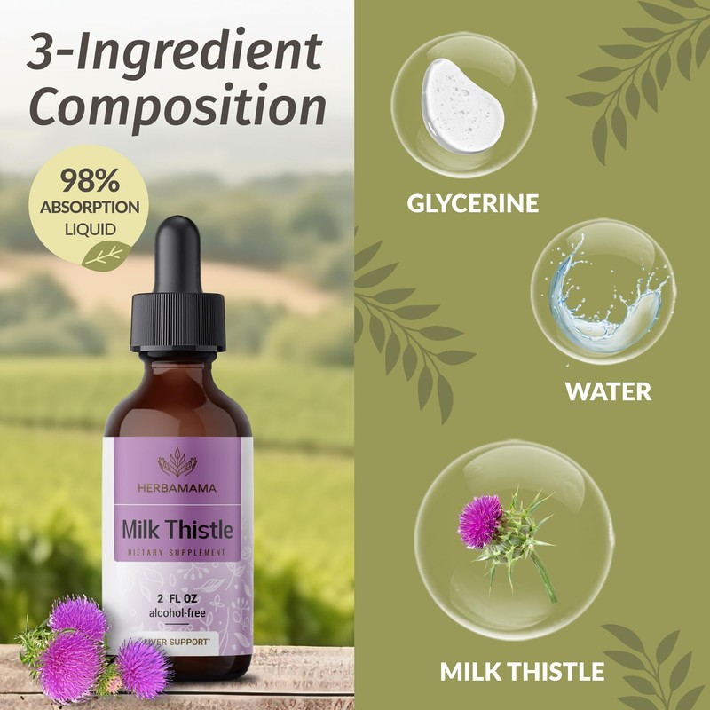 HERBAMAMA HERBAMAMA Herbal Liquid Drops Kit - Bundle of Milk
