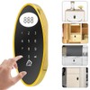 Keyless Touch Keypad Password RFID Card Key Metal Digital Electronic