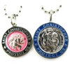 Baha Billy's St Christopher 2 Pc Set Surf Medal Protector