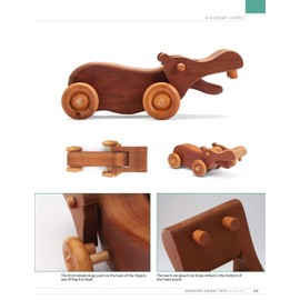 Animated Animal Toys in Wood: 20 Projects that Walk, Wobble & Roll