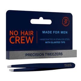 NO HAIR CREW Pinzas de precisión para hombre - Afiladas a mano en Alemania a partir de acero inoxidable.