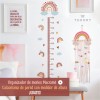 Organizador Macramé Arcoíris Para Moños Decoración Niña