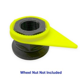 TYK Industries 33mm Loose Wheel Lug Nut Safety Check Indicators 100 Pack - Commercial Truck Wheel Nut Pre-Trip Safety Inspection Tool