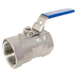 DuraChoice 1-1/4" Stainless Steel (316) Ball Valve - 1pc Standard Port, 1000WOG
