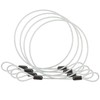 1/8" (3mm) Travel Security Cable Lock, 7×7 Braided Steel Wire