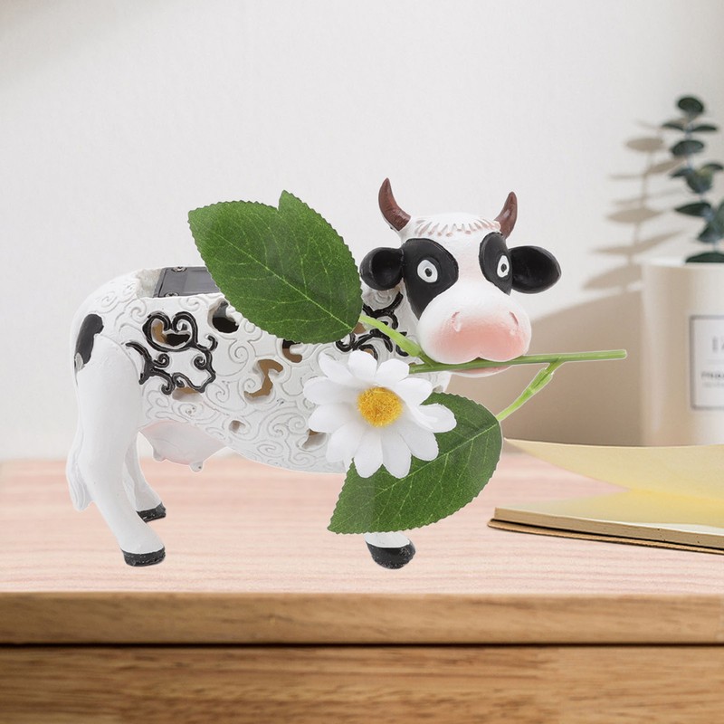 Daisy Cow Solar Light Animal Shaped Color Changing LED Garden