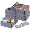 Rosenstein & Söhne Plastic Boxes: Set of 6 Plastic Storage