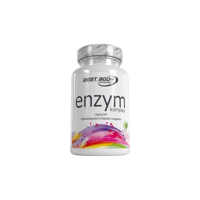 Best Body Nutrition Enzyme Complex – 90 Capsules – Digestive