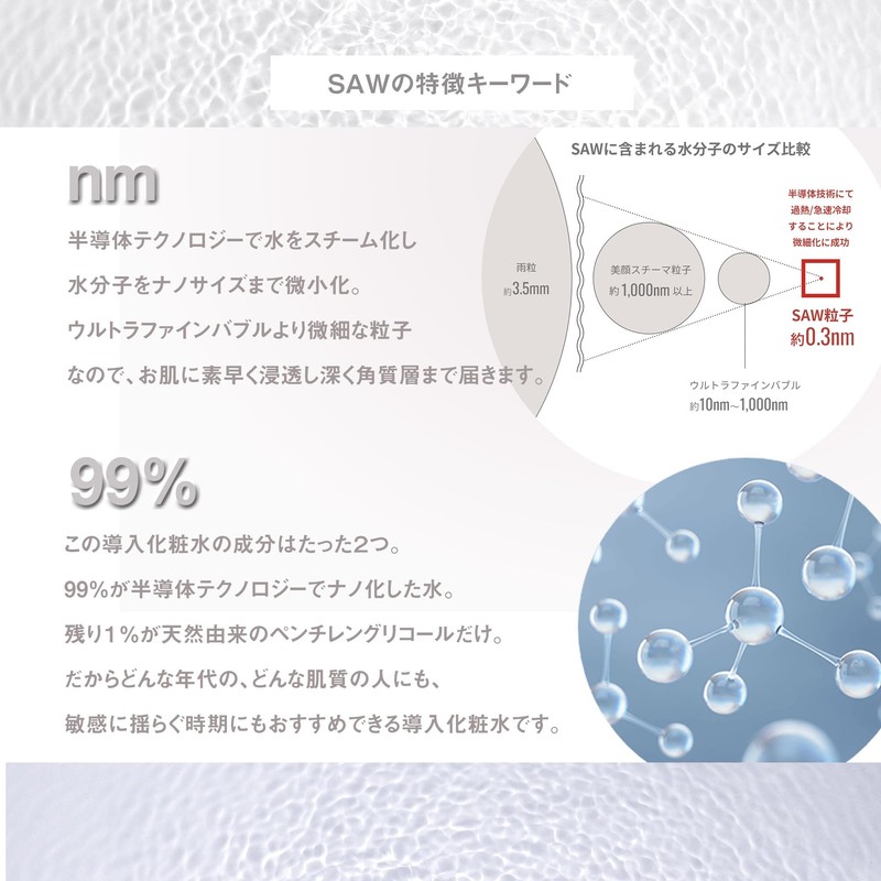Introduction Lotion SAW delivery, high permeability, booster, mist, 4.1 fl