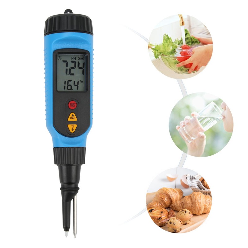 PH Tester Pen ABS High Accuracy Portable PH Meter with