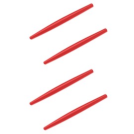 Saucer Replacement Rubber Ear Plugs for Oakley Transistor OX3085 Glasses, Red and red