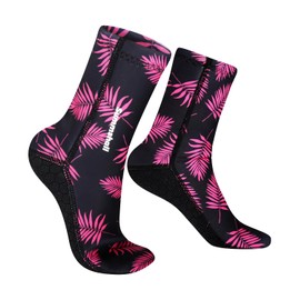 Summshall Neoprene Socks, 3mm Wetsuit Socks Thermal Swimming Socks for Men Women Anti-slip Warmth Neoprene Socks for Diving Snorkeling Cold Water Swim Sea Sailing Kayaking