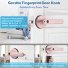 Gavdhe Fingerprint Door Lock Smart Fingerprint Door Knob with Keyless