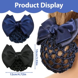 GXGM Pack of 2 net for hair, hair net, bun, flight attendant bun net, hair nets hairstyles, hair net, bun net, ballet girl, bun glitter, suitable for women and girls