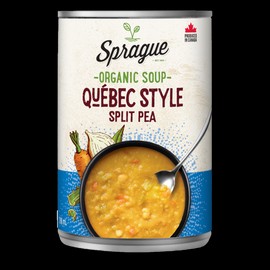 Sprague Organic Soup Quebec Style Split Pea 398mL