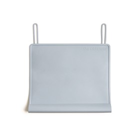 The Table Tyke Silicone Placemats for Toddlers with Patented Edge Bumper | Kids Placemats Non Slip Travel Ready | Baby Placemat BPA Free for Restaurant Dining Table | Slate Grey