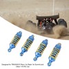 4Pcs RC Car Shock Absorber Aluminum Alloy Stable High Elasticity