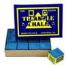 Laxmi Ganesh Billiard Snooker Blue Chalk -12 Piece