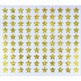 Storm&Lighthouse 600 x Star Stickers Gold Stickers Stars Mini Teacher Reward Stickers Scrapbook Stars for Crafts Glitter Art and Craft Classroom Resource (Gold)