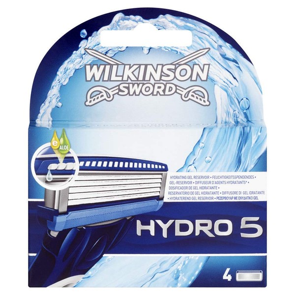 Schick Hydro 5 Razor Refi Size 4ct - Pack of