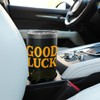 Black Cat "Good Luck" Retro Design Stainless Steel Insulated Tumbler