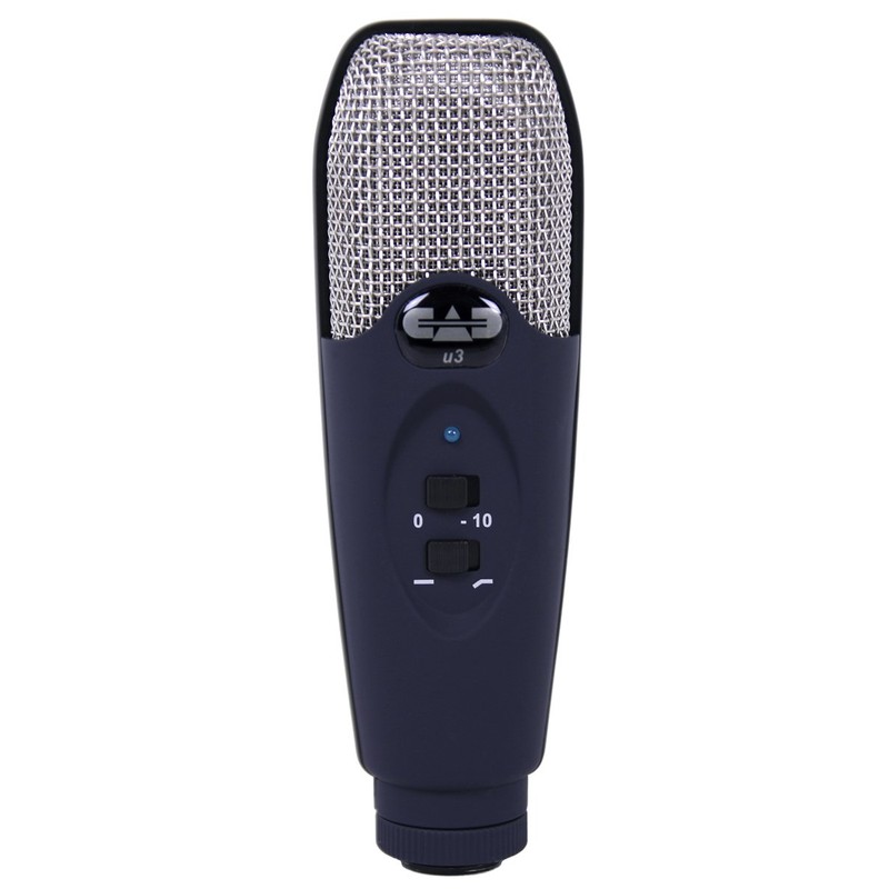 CAD U3 Limited Edition USB Studio Recording Microphone - Midnight