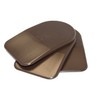 BML 3mm Heel Lifts, 3pk (Ladies Small, Brown [soft])