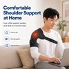 Rechargeable Shoulder Wrap with Adjustable Warmth and Vibration – Cordless