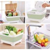Leemeimei 9L (2.4Gal) Dish Basin Collapsible with Drain Plug ,