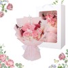 Preserved Flowers Bouquet, Pink Rose Flowers Gift for Valentine's Day,
