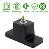 [4 Pack] Heavy-Duty Anti-Vibration Pads Rubber Isolator Mounting Brackets Kit