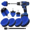 Drill Brush Attachment Set, 7 Pack 1/4in Power Scrubber Brush