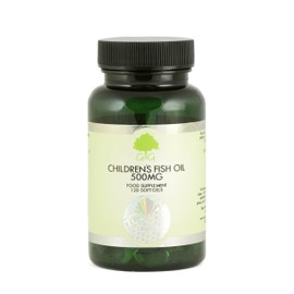 G&G Vitamins Children's Omega 3 Fish Oil 500 mg 120 Softgels (82.8 g)