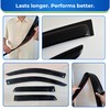 KPY Window Visor Compatible with 2004-2015 Nissan Titan King Cab,