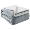 NANPIPER Sherpa Blanket Twin Thick Warm Blankets for Winter Bed