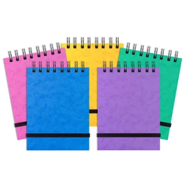 Silvine Luxpad 120 Page Pocket FSC Notebook with Durable Pressboard Covers [Single]